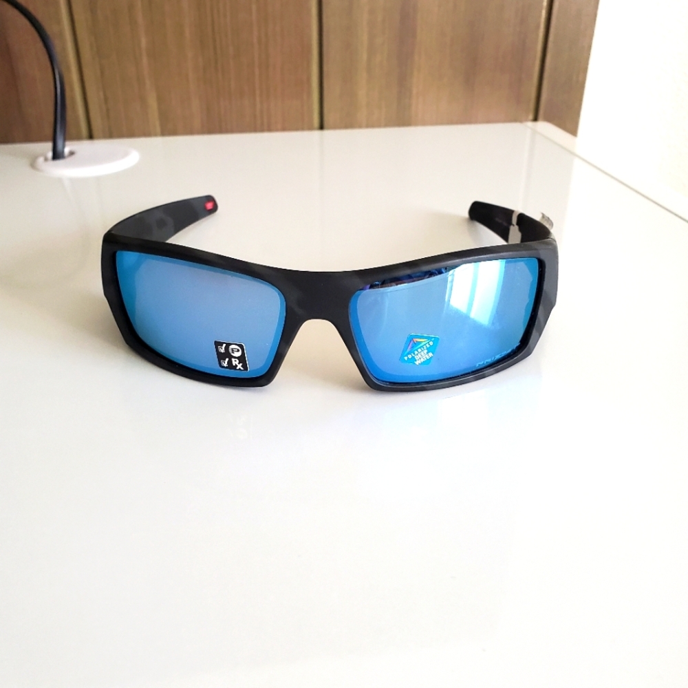 Oakley Gascan Prizm Polarized Sunglasses in Matte Black Camo